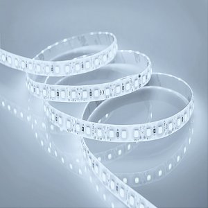 Светодиодная лента 2835 120 шт/м, 9.6Вт, 12В, IP44, белая