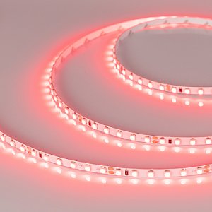 Светодиодная лента RT 2-5000 24V Red 5mm 2x (3528, 600 LED, LUX) (arlight, 9.6 Вт/м, IP20)
