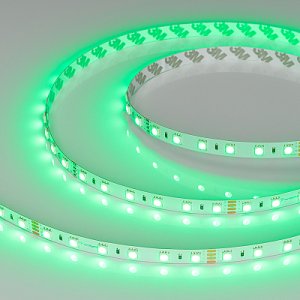 Светодиодная лента RT-B60-10mm 24V RGB (14.4 W/m, IP20, 5060, 5m) (Arlight, Открытый)