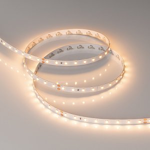 Светодиодная лента RT-A80-8mm 24V Warm3000 (6 W/m, IP20, 2835, 50m) (Arlight, высок.эфф.150 лм/Вт)