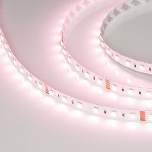 Светодиодная лента RT-B60-12mm 24V RGBW-White-4-in-1 (19.2 W/m, IP20, 5060, 5m) (Arlight, Открытый)