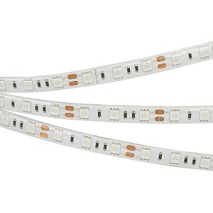 Светодиодная лента RTW 2-5000SE 12V Green 2x (5060, 300 LED, LUX) (Arlight, 14.4 Вт/м, IP65)