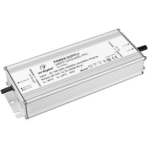 Блок питания ARPV-UH24400-PFC (24V, 16.7A, 400W) (Arlight, IP67 Металл, 7 лет)