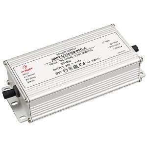 Блок питания ARPV-LG24100-PFC-A (24V, 4.17A, 100W) (Arlight, IP67 Металл, 5 лет)