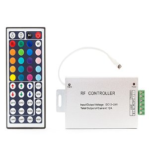 RGB контроллер с ИК пультом 12V/24V 144W/288W