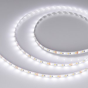 Светодиодная лента RT-A120-8mm 12V White-MIX (9.6 W/m, IP20, 2835, 5m) (Arlight, Изменяемая ЦТ)