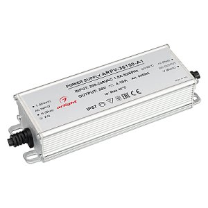 Блок питания ARPV-36150-A1 (36V, 4.16A, 150W) (Arlight, IP67 Металл, 3 года)