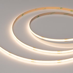 Светодиодная лента COB-X480-6mm 24V Warm3000 (6 W/m, IP20, CSP, 5m) (Arlight, -)