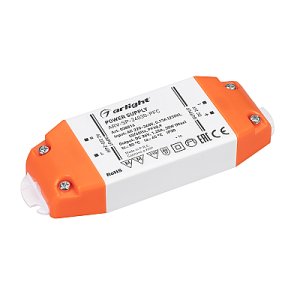 Блок питания ARV-SP-24030-PFC (24V, 1.25A, 30W) (Arlight, IP20 Пластик, 5 лет)