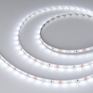 Светодиодная лента RT-A60-8mm 12V White6000 (2 W/m, IP20, 2835, 50m) (Arlight, П2)