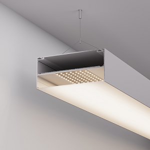 Профиль с экраном ARH-POWER-W180-2000 ANOD (Arlight, Алюминий)
