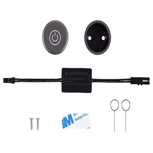 Выключатель для ленты беспроводной сенсорный 12V/24V 60W/96W серый