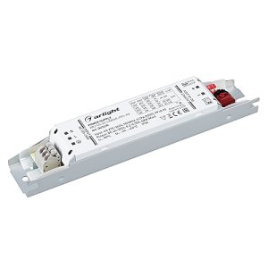 Блок питания ARJ-LG-60-LINEAR-PFC-HV (60W, 40-220V, 0.2-0.35A) (Arlight, IP20 Металл, 5 лет)