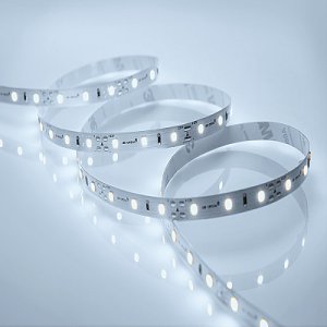 Светодиодная лента 2835 60 шт/м, 4.8Вт, 12В, IP20, белая